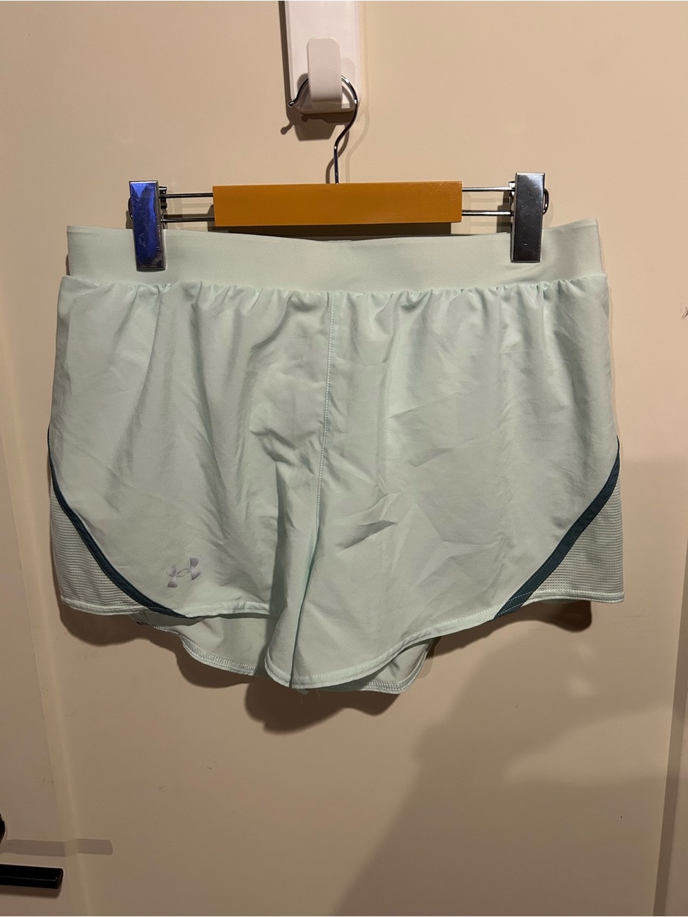 Under Armour Light Mint Green Athletic Shorts